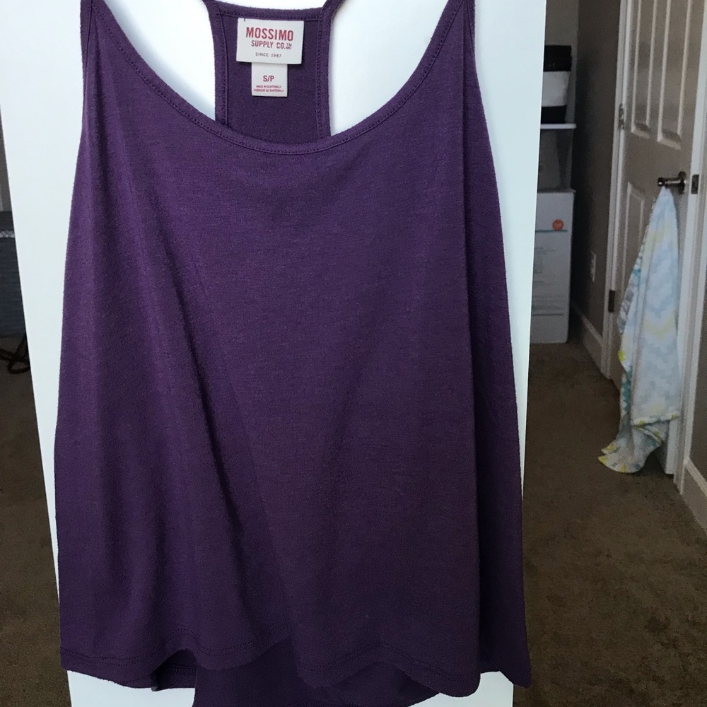 Purple tank top